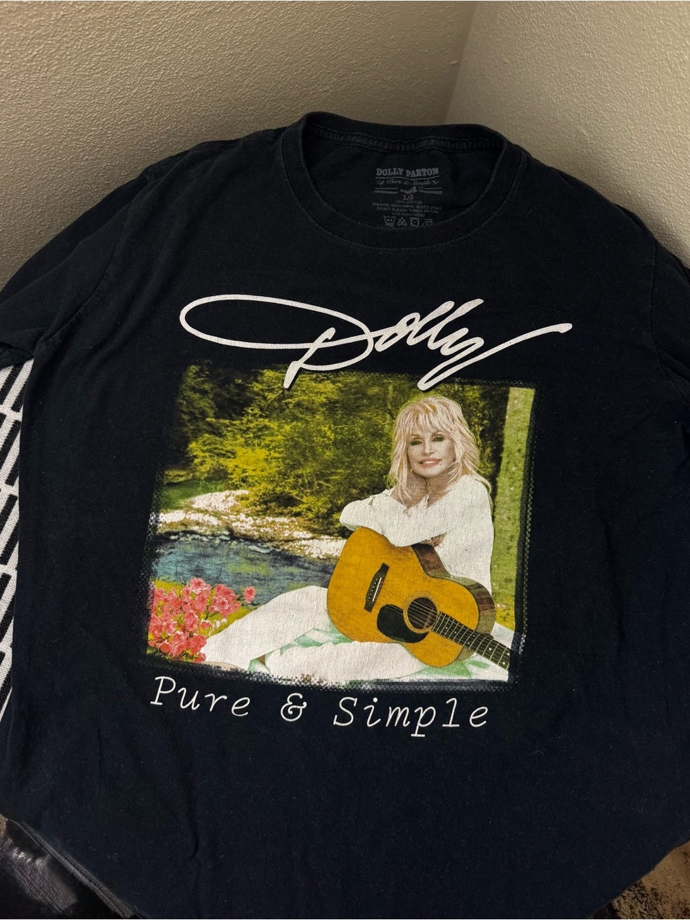 Women’s Dolly Parton Black 'Pure & Simple' 2016 Tour Tee